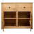 Szafka, 93x40x80 cm, lite drewno sosnowe, seria Panama