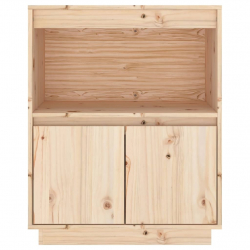 Szafka, 60 x 34 x 75 cm, lite drewno sosnowe