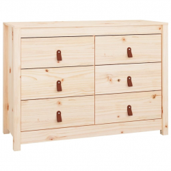 Komoda, 100x40x72 cm, lite drewno sosnowe