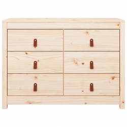 Komoda, 100x40x72 cm, lite drewno sosnowe