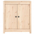 Szafki, 2 szt., 70x35x80 cm, lite drewno sosnowe