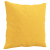 Poduszki ozdobne, 2 szt., jasnożółty, 40x40 cm, tkanina