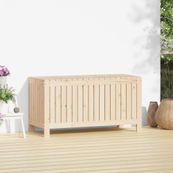 Skrzynia ogrodowa, 115x49x60 cm, lite drewno sosnowe