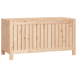 Skrzynia ogrodowa, 115x49x60 cm, lite drewno sosnowe