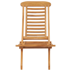 Składane krzesło ogrodowe, 50x90x69 cm, lite drewno tekowe