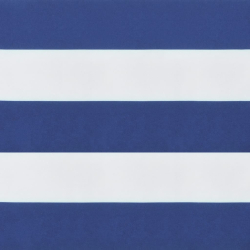 Poduszki ozdobne, 4 szt., biało-niebieskie paski, 54x55x12 cm