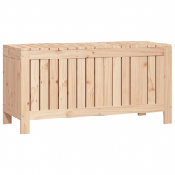 Skrzynia ogrodowa, 108x42,5x54 cm, lite drewno sosnowe