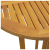 3-częściowy zestaw składanych mebli barowych, drewno tekowe