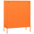 Szafka z szufladami, pomarańczowa, 80x35x101,5 cm, stalowa