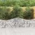 Kosze gabionowe, 14 szt, 200x30x60/80 cm, galwanizowane żelazo