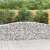 Kosze gabionowe, 20 szt, 400x50x80/100 cm, galwanizowane żelazo