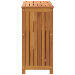 Ogrodowy stolik konsolowy, 80x35x75 cm, lite drewno akacjowe