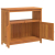 Ogrodowy stolik konsolowy, 80x35x75 cm, lite drewno akacjowe