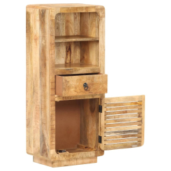 Szafka, 45 x 32 x 110 cm, surowe drewno mango