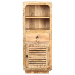 Szafka, 45 x 32 x 110 cm, surowe drewno mango