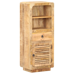 Szafka, 45 x 32 x 110 cm, surowe drewno mango