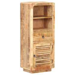 Szafka, 45 x 32 x 110 cm, surowe drewno mango