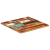 Kwadratowy blat stołu 70x70 cm, 25-27 mm, lite drewno z odzysku