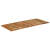 Blat stołu, 140x60x(1,5-1,6) cm, lite drewno z odzysku