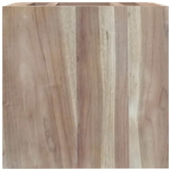 Łazienkowa szafka ścienna, 41x38x40 cm, lite drewno tekowe