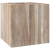 Łazienkowa szafka ścienna, 41x38x40 cm, lite drewno tekowe