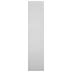 Szafa biurowa z przesuwnymi drzwiami, jasnoszara, 90x40x180 cm