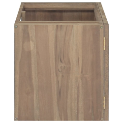 Łazienkowa szafka ścienna, 90x39x40 cm, lite drewno tekowe