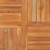 Blat stołu, lite drewno tekowe, kwadratowy, 90x90x2,5 cm