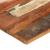 Blat stołu, 90x60x(1,5-1,6) cm, lite drewno z odzysku