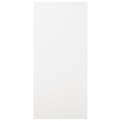Szafka z drzwiami przesuwnymi, biała, 90x40x90 cm, stal