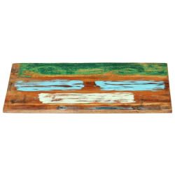 Prostokątny blat stołu 60x70 cm 25-27 mm, lite drewno z odzysku