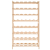 Stojak na wino z drewna cedrowego, 57,5 x 28 x 102 cm