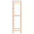Stojak na wino z drewna cedrowego, 57,5 x 28 x 102 cm