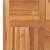 Blat stołu, lite drewno tekowe, kwadratowy, 80x80x2,5 cm