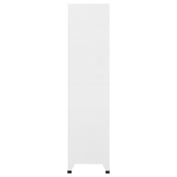 Zamykana szafka o 9 przegrodach, stalowa, 90x45x180 cm, szara