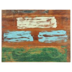 Prostokątny blat do stołu, 60x70 cm, 15-16 mm, drewno z odzysku