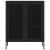 Szafka, czarna, 80x35x101,5 cm, stalowa