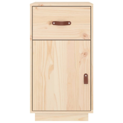 Szafka do biurka, 40x50x75 cm, lite drewno sosnowe
