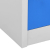 Szafki zamykane, 2 szt., jasnoszaro-niebieskie, 90x45x92,5 cm