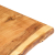 Blat, lite drewno akacjowe, 100x(50-60)x2,5 cm
