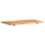 Blat, lite drewno akacjowe, 100x(50-60)x2,5 cm