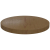 Blat stołu, brązowy, Ø30x2,5 cm, lite drewno sosnowe