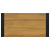 Półka łazienkowa, 90x45x35 cm, lite drewno tekowe