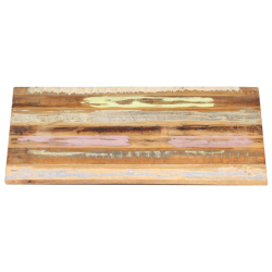 Kwadratowy blat stołu 60x60 cm, 15-16 mm, lite drewno z odzysku