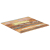 Kwadratowy blat stołu 60x60 cm, 15-16 mm, lite drewno z odzysku
