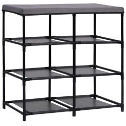 Szafka z 6 szufladami, 55x29x55 cm, szara, stal