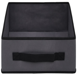 Szafka z 6 szufladami, 55x29x55 cm, szara, stal