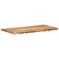 Blat, lite drewno akacjowe, 118x(50-60)x3,8 cm