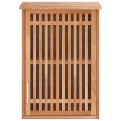 Łazienkowa szafka ścienna, 42x23x60 cm, drewno orzechowe