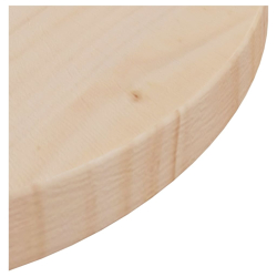 Blat stołu, Ø30x2,5 cm, lite drewno sosnowe